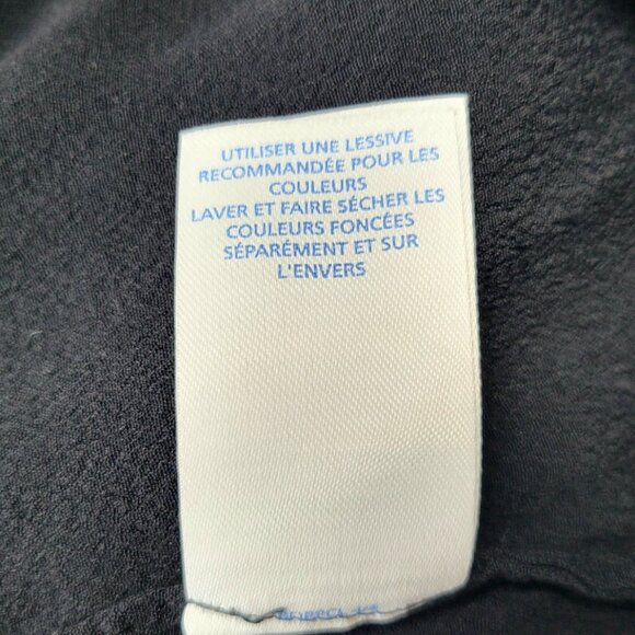 Boden Rosalyn Tie Back Black Viscose Blouse Capsule Wardrobe - Picture 8 of 8